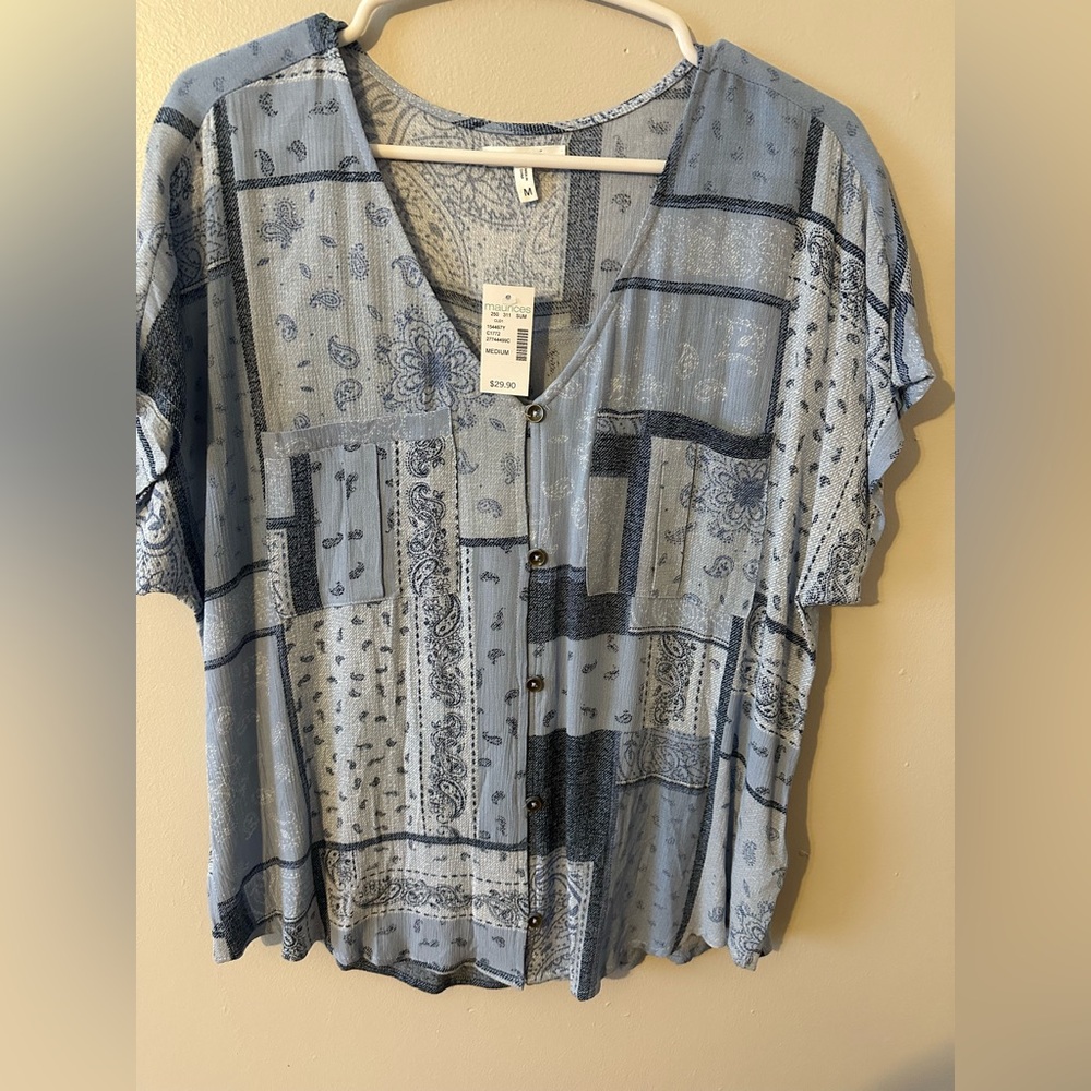 Blue shirt brand new